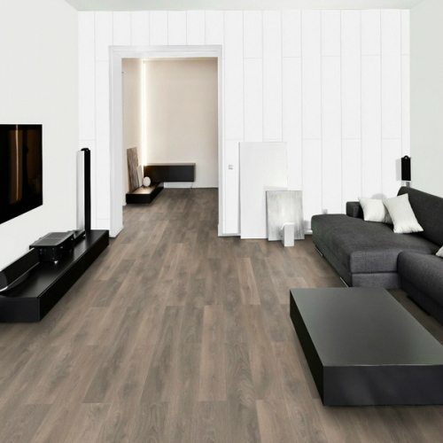 Ламинат Ter Hurne Дуб Серо-Бежевый D02 (1342) фото в интерьере